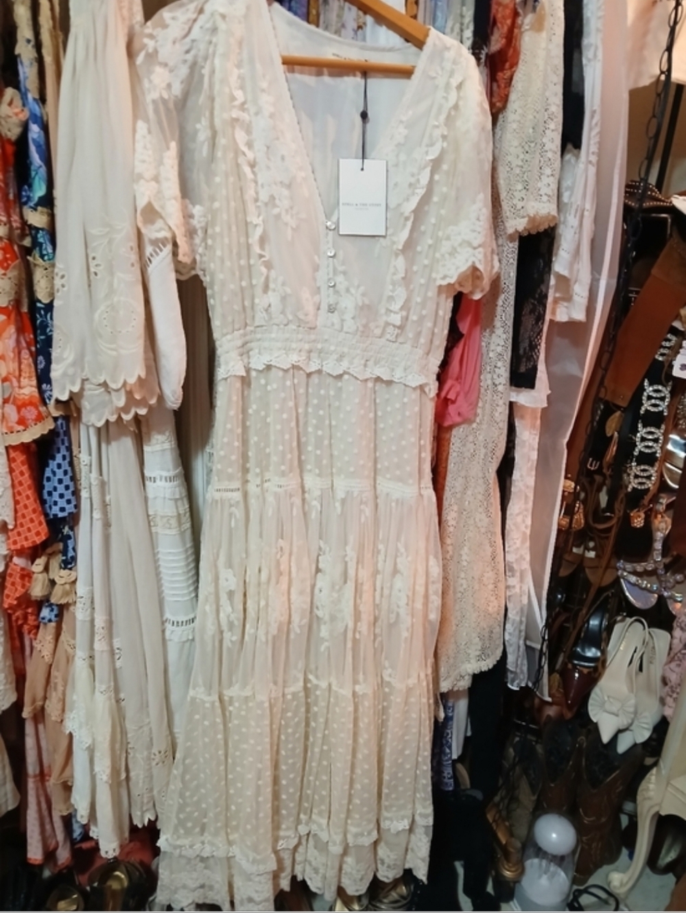 Trading To Angelfire!!!!Spell Dawn Lace Gown